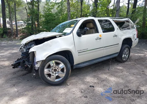 2010 Chevrolet Suburban Ltz из США, поврежденный, VIN 1GNUKKE36AR269859